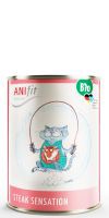 Katze Nassfutter BIO Steak Sensation 200g 6 Stück Anifit